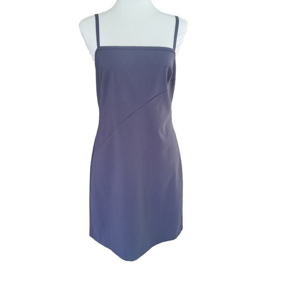 Y2K BCBG Dresses Spaghetti Strap Knee Length Dress Size 6 - Gray - Picture 1 of 8